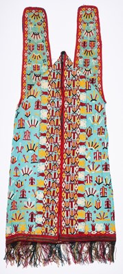 Lot 195 - A TURKMAN STYLE CHYRPY, LATE 20TH CENTURY
