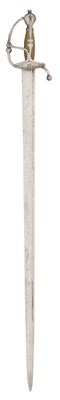 Lot 110 - A FRENCH OR LOW COUNTRIES BACKSWORD, CIRCA 1740-50