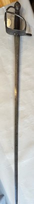Lot 88 - A RARE SWEDISH MODEL 1665 (FIRST TYPE) MILITARY SWORD, LATE 17TH CENTURY