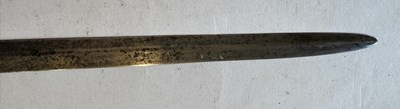 Lot 88 - A RARE SWEDISH MODEL 1665 (FIRST TYPE) MILITARY SWORD, LATE 17TH CENTURY
