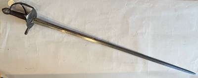 Lot 88 - A RARE SWEDISH MODEL 1665 (FIRST TYPE) MILITARY SWORD, LATE 17TH CENTURY