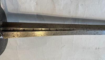 Lot 88 - A RARE SWEDISH MODEL 1665 (FIRST TYPE) MILITARY SWORD, LATE 17TH CENTURY