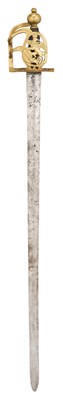 Lot 32 - A GERMAN (BADEN) PALLASCH, LATE 18TH/EARLY 19TH CENTURY