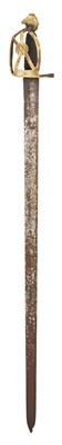Lot 41 - A PRUSSIAN MODEL 1735 DRAGOON PALLASCH, MID-18TH CENTURY