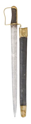 Lot 102 - A SWEDISH INFANTRY HANGER, REIGN OF CHARLES XV (1859-1872)