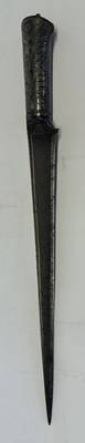 Lot 11 - AN INDIAN KARD, 19TH CENTURY