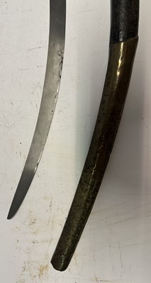 Lot 27 - A TURKISH SHAMSHIR, PROBABLY REIGN OF ABDULAZIZ (1277-93 AH CORRESPONDING TO 1861-76 AD)