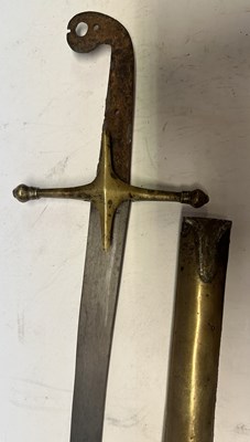 Lot 27 - A TURKISH SHAMSHIR, PROBABLY REIGN OF ABDULAZIZ (1277-93 AH CORRESPONDING TO 1861-76 AD)