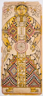 Lot 63 - A MISCELLANEOUS COLLECTION OF JAIN DRAWINGS AND FOLIOS, RAJASTHAN, 15TH CENTURY AND LATER