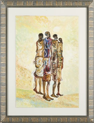 Lot 330 - KWAKU KISSIEDU (GHANAIAN), ANNETTE NATOCHO (UGANDAN), PAULO AKIIKI (UGANDAN) AND STEPHEN GWOKTCHO (UGANDAN)