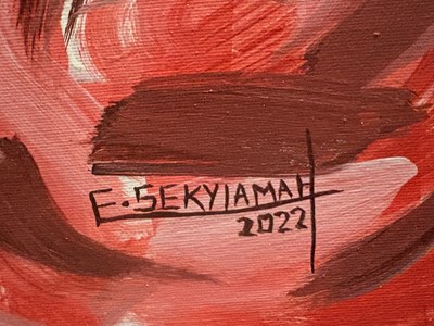 Lot 306 - ELIZABETH SEKYKIAMAH (GHANAIAN B.2002)