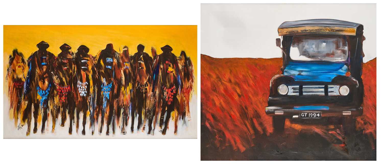Lot 302 - GLEN TURNER (GHANAIAN)