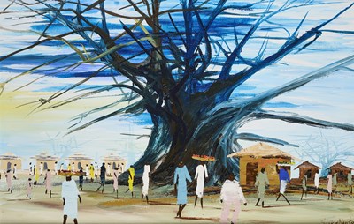 Lot 304 - KWAKU KISSIEDU (GHANAIAN B.1971) AND KOBINA NYARKO (GHANAIAN B.1972)