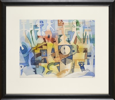 Lot 305 - KWAKU KISSIEDU (GHANAIAN B.1971) AND UNKNOWN ARTIST