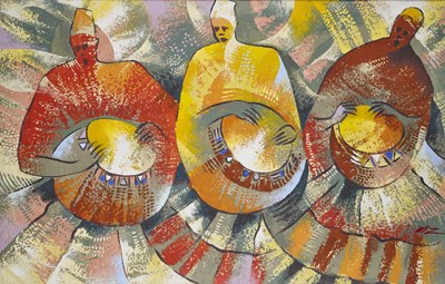 Lot 312 - WIZ KUDOWOR (GHANAIAN B.1957)