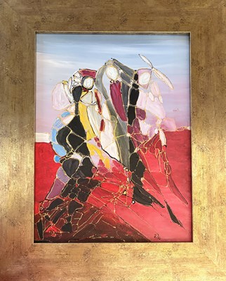 Lot 376 - NADIRA AZZOUZ (IRAQI 1927-2020)