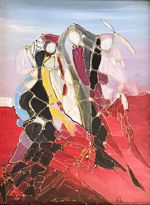 Lot 376 - NADIRA AZZOUZ (IRAQI 1927-2020)