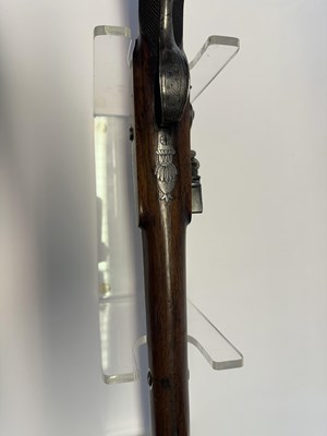 Lot 233 - A .650 (18 BORE) FLINTLOCK SPORTING RIFLE BY THEOP.S RICHARDS OF BIRMINGHAM, EARLY 19TH CENTURY