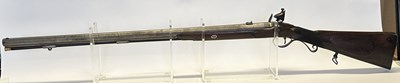 Lot 233 - A .650 (18 BORE) FLINTLOCK SPORTING RIFLE BY THEOP.S RICHARDS OF BIRMINGHAM, EARLY 19TH CENTURY