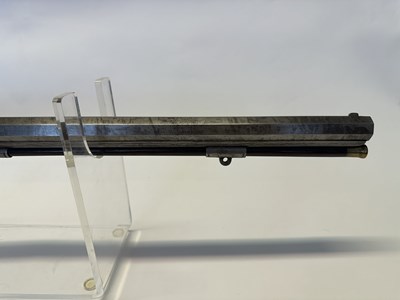 Lot 233 - A .650 (18 BORE) FLINTLOCK SPORTING RIFLE BY THEOP.S RICHARDS OF BIRMINGHAM, EARLY 19TH CENTURY
