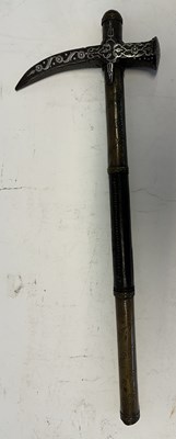 Lot 64 - AN EAST EUROPEAN WAR-HAMMER (OBUCH), 17TH CENTURY, HUNGARIAN, POLISH, OR BALKAN