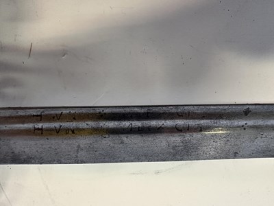 Lot 45 - A SCOTTISH BASKET-HILTED BACKSWORD, SECOND QUARTER OF THE 18TH CENTURY
