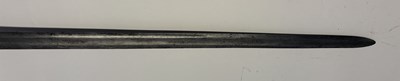 Lot 41 - A FINE SCOTTISH BASKET-HILTED BACKSWORD, THE HILT BY WALTER ALLAN OF STERLING