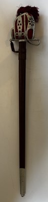 Lot 71 - A SCOTTISH OFFICER’S REGIMENTAL BASKET-HILTED BROADSWORD BY HENRY WILKINSON, PALL MALL, LONDON