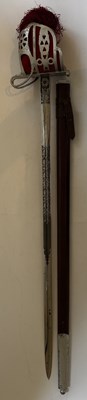 Lot 71 - A SCOTTISH OFFICER’S REGIMENTAL BASKET-HILTED BROADSWORD BY HENRY WILKINSON, PALL MALL, LONDON