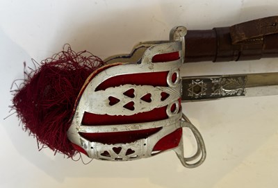Lot 71 - A SCOTTISH OFFICER’S REGIMENTAL BASKET-HILTED BROADSWORD BY HENRY WILKINSON, PALL MALL, LONDON