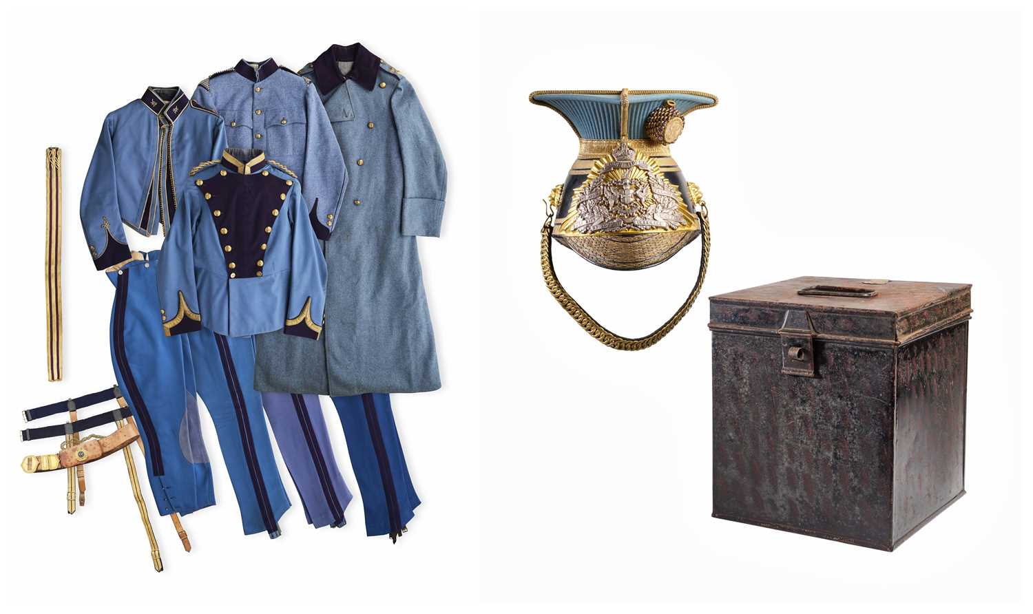 Lot 43 - A PRE-1914 OFFICER'S UNIFORM OF THE ROUGH RIDERS (CITY OF LONDON YEOMANRY)