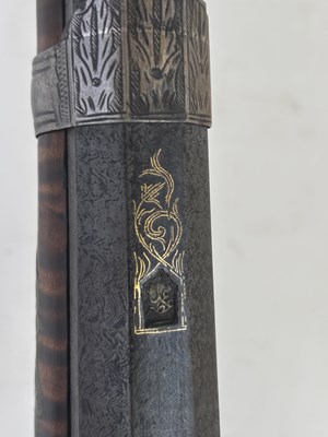 Lot 38 - AN OTTOMAN 28 BORE MIQUELET-LOCK RIFLE (SHISHANA), TURKEY, LATE 18TH CENTURY