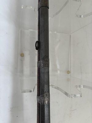 Lot 38 - AN OTTOMAN 28 BORE MIQUELET-LOCK RIFLE (SHISHANA), TURKEY, LATE 18TH CENTURY