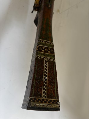 Lot 38 - AN OTTOMAN 28 BORE MIQUELET-LOCK RIFLE (SHISHANA), TURKEY, LATE 18TH CENTURY