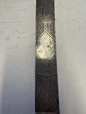 Lot 537 - AN 1831 PATTERN GENERAL OFFICER’S MAMELUKE-HILTED SABRE, MID-19TH CENTURY