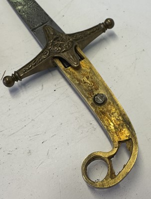 Lot 537 - AN 1831 PATTERN GENERAL OFFICER’S MAMELUKE-HILTED SABRE, MID-19TH CENTURY