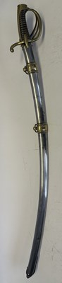 Lot 536 - A FRENCH NAPOLEONIC LIGHT CAVALRY SABRE, REIGN OF NAPOLEON (1804-1814)