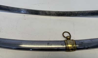 Lot 536 - A FRENCH NAPOLEONIC LIGHT CAVALRY SABRE, REIGN OF NAPOLEON (1804-1814)