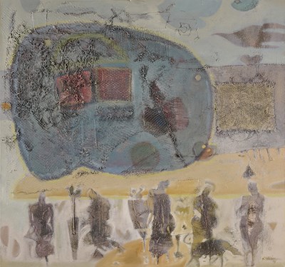 Lot 343 - HUSSEIN SALIM (SUDANESE B.1966)
