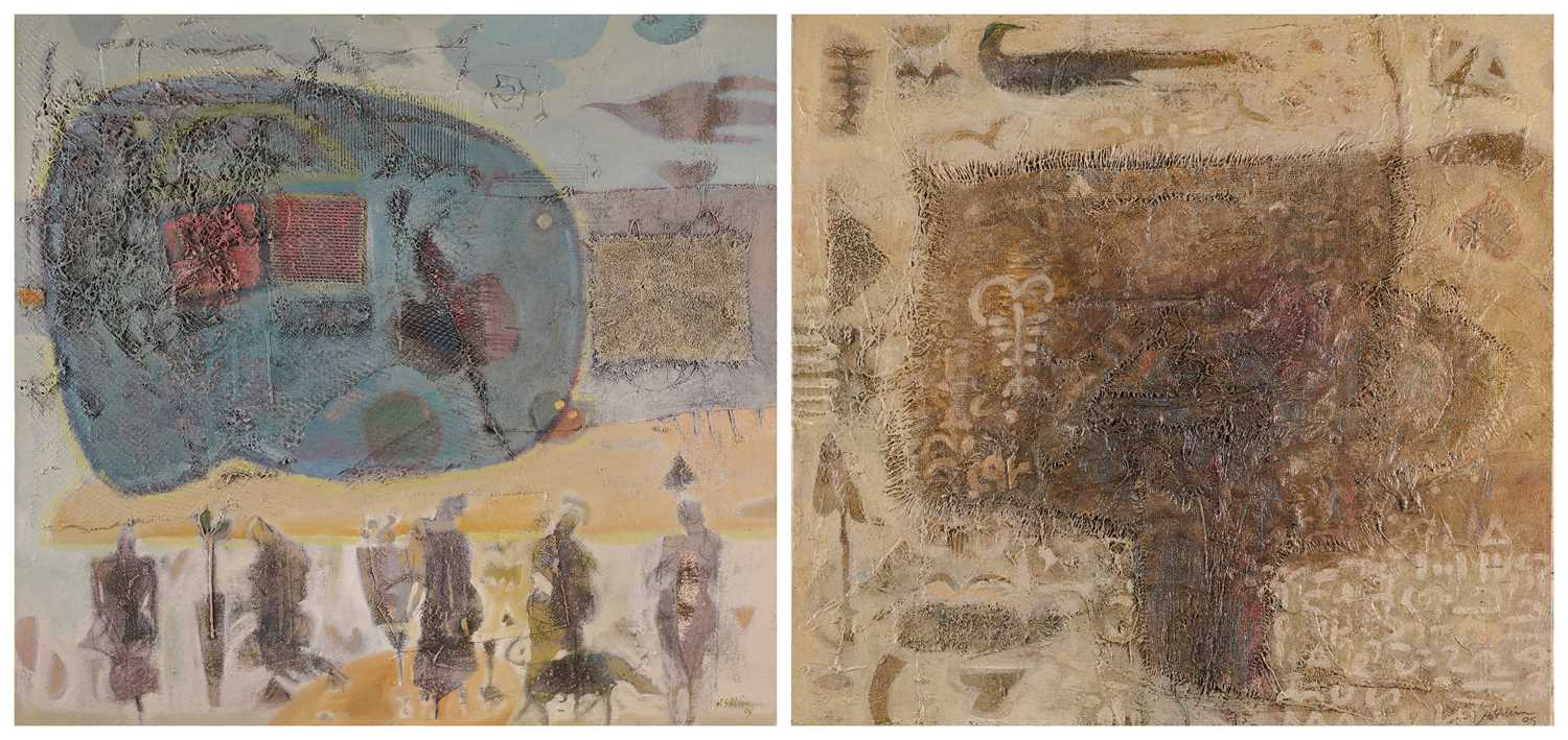 Lot 343 - HUSSEIN SALIM (SUDANESE B.1966)