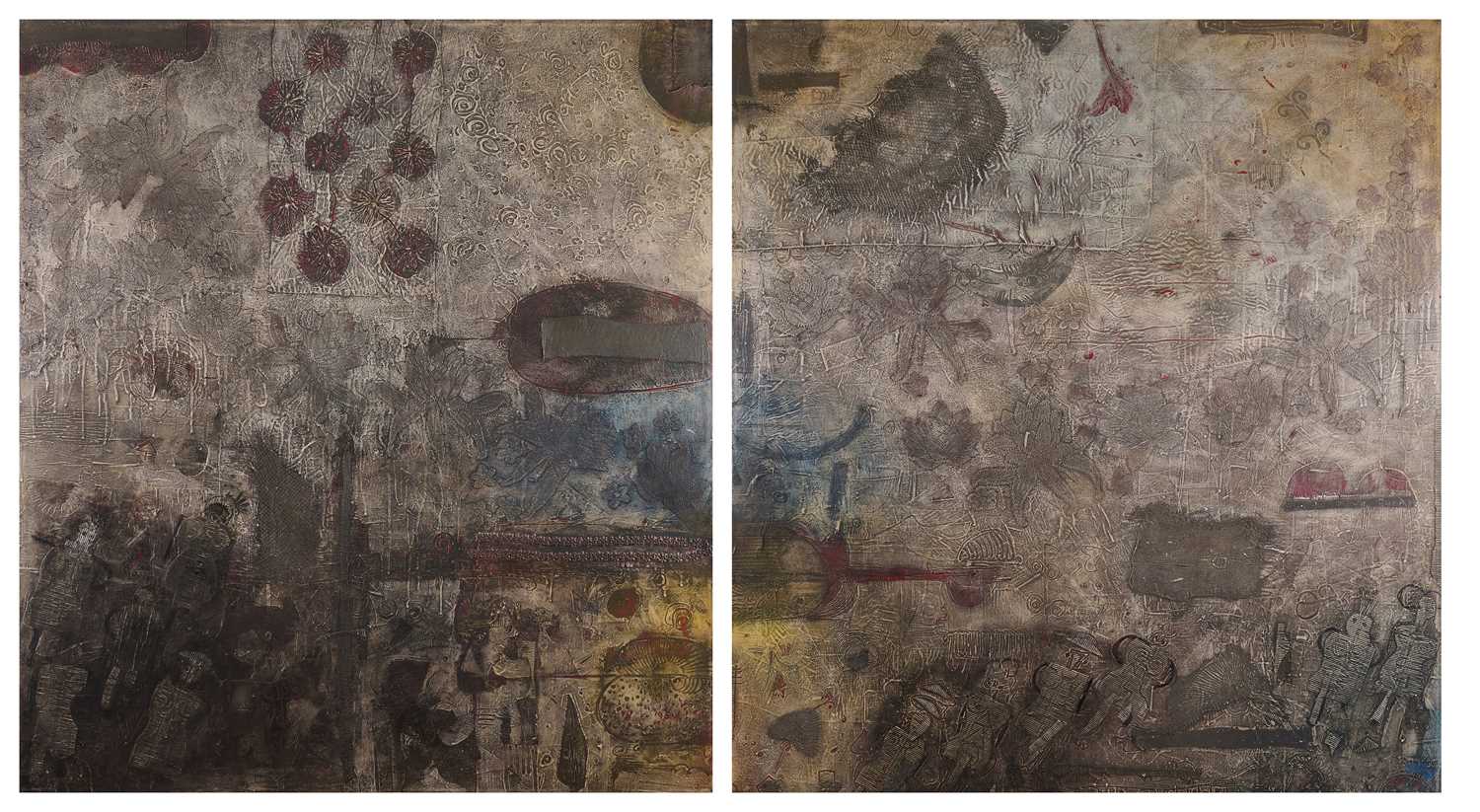 Lot 342 - HUSSEIN SALIM (SUDANESE B.1966)