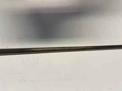 Lot 52 - AN ENGLISH SILVER-GILT HILTED SMALL-SWORD, INDISTINCT SILVER MARKS, LATE 18TH CENTURY