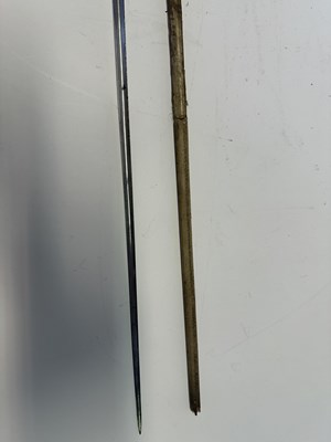 Lot 49 - AN ENGLISH SMALL-SWORD WITH SILVER-GILT HILT, INDISTINCT LONDON HALLMARKS
