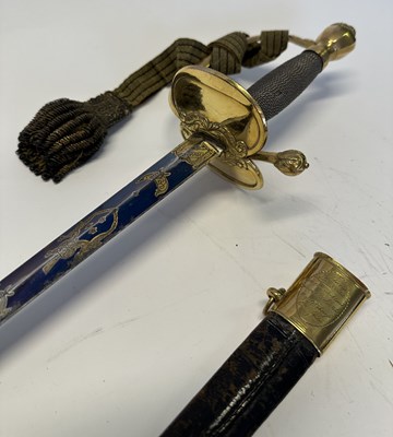 Lot 82 - A FINE 1796 PATTERN INFANTRY OFFICER’S SWORD RETAILED BY GOLDNEYS LATE NEILD, ST. JAMES’S STREET