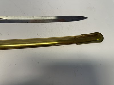 Lot 86 - AN 1845 PATTERN INFANTRY OFFICER’S SWORD RETAILED BY MEYER & MORTIMER, LONDON, MID-19TH CENTURY