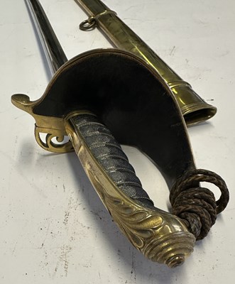 Lot 86 - AN 1845 PATTERN INFANTRY OFFICER’S SWORD RETAILED BY MEYER & MORTIMER, LONDON, MID-19TH CENTURY