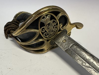 Lot 86 - AN 1845 PATTERN INFANTRY OFFICER’S SWORD RETAILED BY MEYER & MORTIMER, LONDON, MID-19TH CENTURY