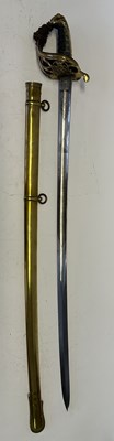Lot 86 - AN 1845 PATTERN INFANTRY OFFICER’S SWORD RETAILED BY MEYER & MORTIMER, LONDON, MID-19TH CENTURY