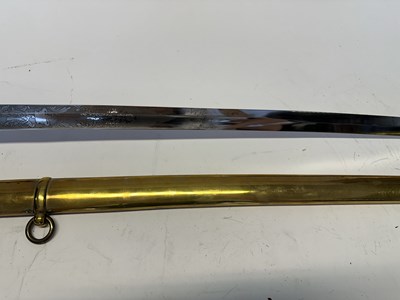 Lot 86 - AN 1845 PATTERN INFANTRY OFFICER’S SWORD RETAILED BY MEYER & MORTIMER, LONDON, MID-19TH CENTURY