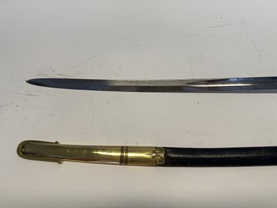 Lot 85 - AN 1845 PATTERN INFANTRY OFFICER’S SWORD RETAILED BY MEYERS & MORTIMER, CONDUIT ST.